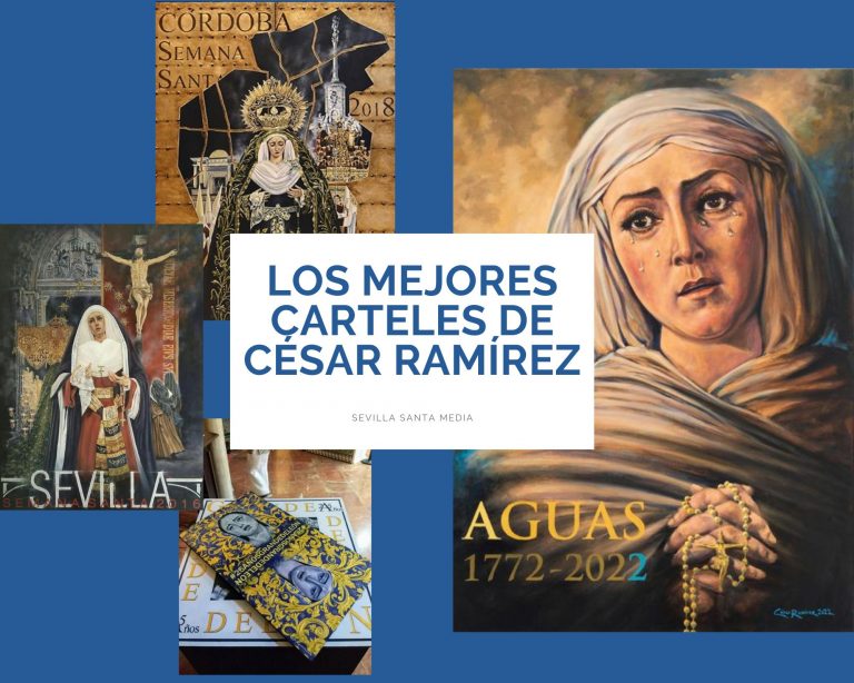 Carteles de César Ramírez.