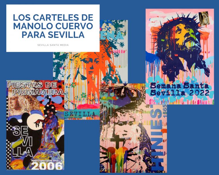 Carteles de Manolo Cuervo para Sevilla.